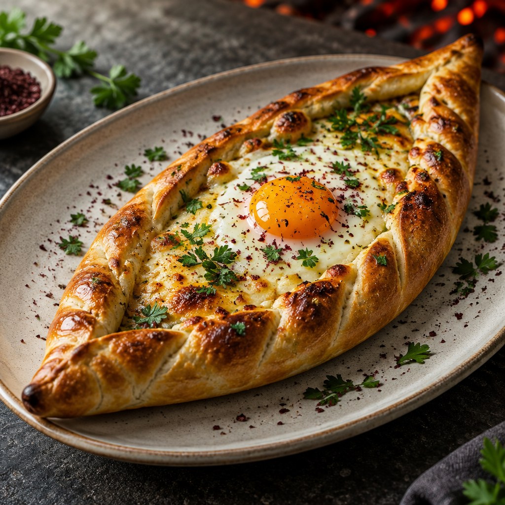 Egg & Cheese Pide