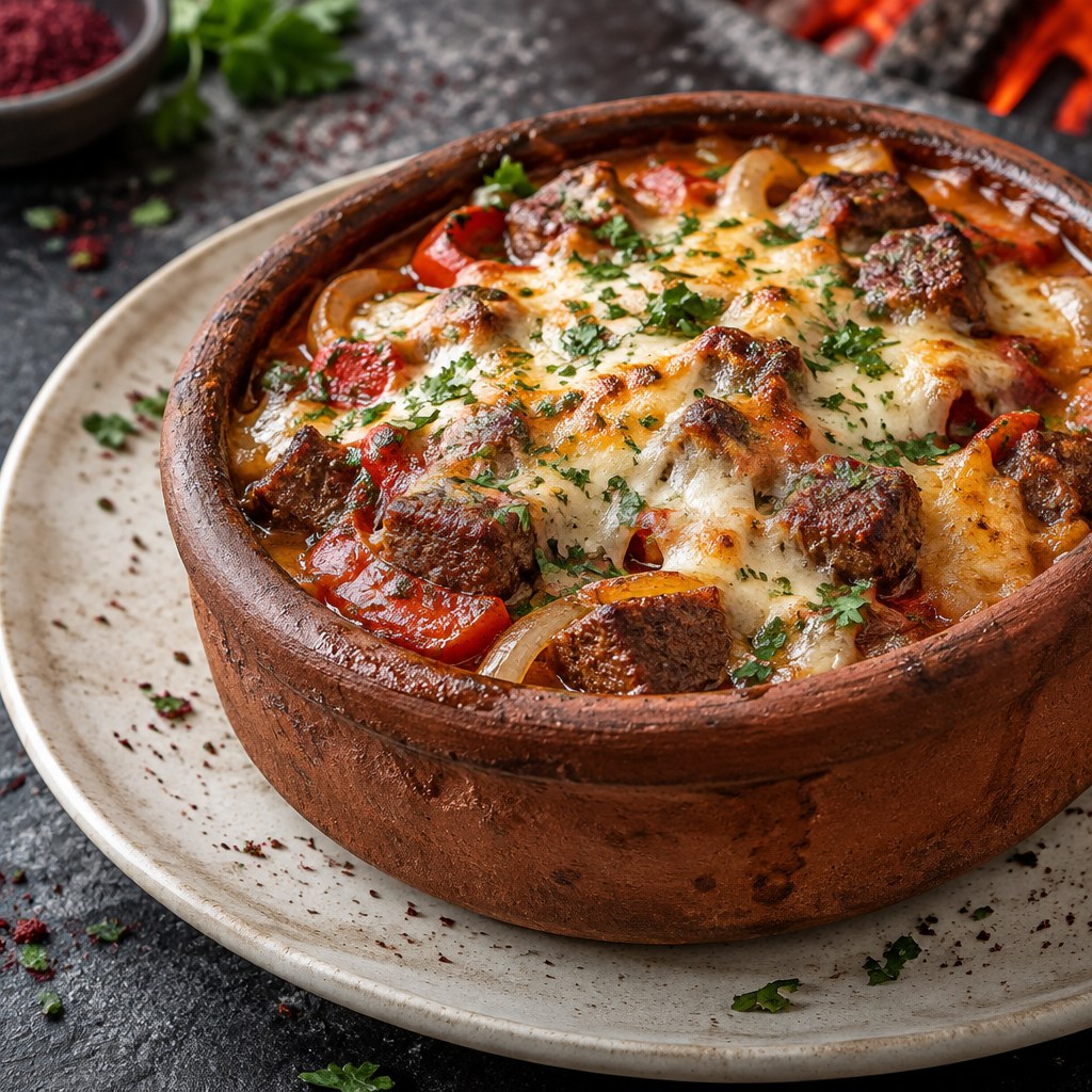 Fukhara Meat with Cheese