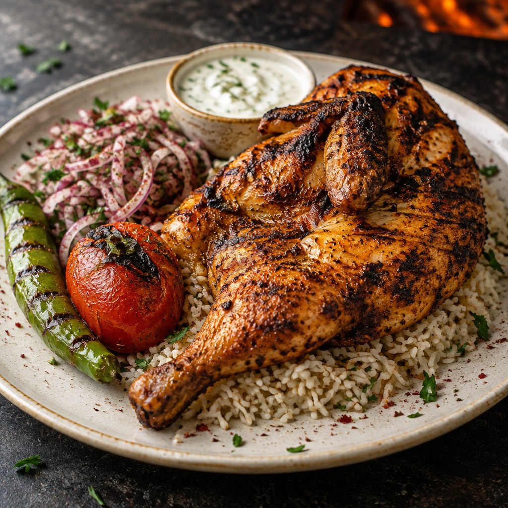 Half Chicken Plate